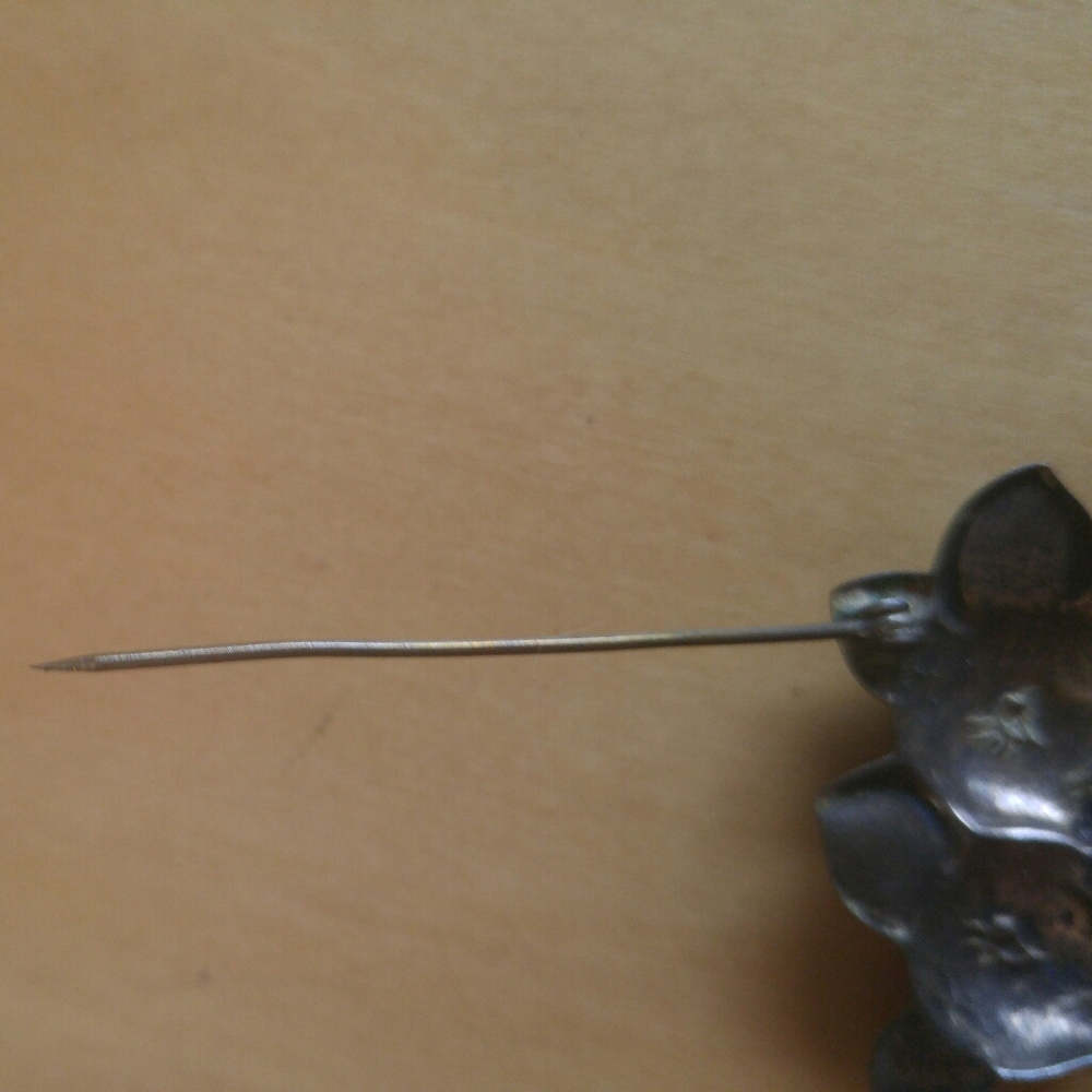 Vintage Cute Baby Deer Fawns Sterling Silver Pin - Picture 5 of 8